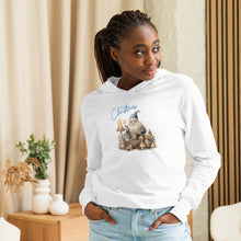 Load image into Gallery viewer, Blue Santa Merry Christmas Hooded long-sleeve tee
