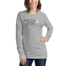 Load image into Gallery viewer, Sparkle Chicks and Funky Junquers Unisex Long Sleeve Tee