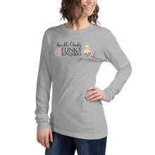 Load image into Gallery viewer, Sparkle Chicks and Funky Junquers Unisex Long Sleeve Tee