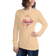 Load image into Gallery viewer, Hello Fall Umbrella Unisex Long Sleeve Tee