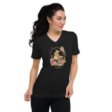 Load image into Gallery viewer, Sparkle Chick Unisex Short Sleeve V-Neck T-Shirt