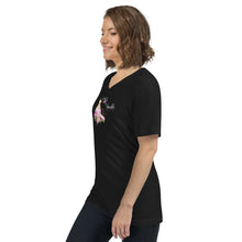 Load image into Gallery viewer, Fall In Love with Sparkle Short Sleeve Black