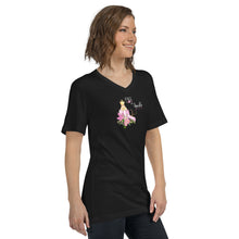 Load image into Gallery viewer, Fall In Love with Sparkle Short Sleeve Black
