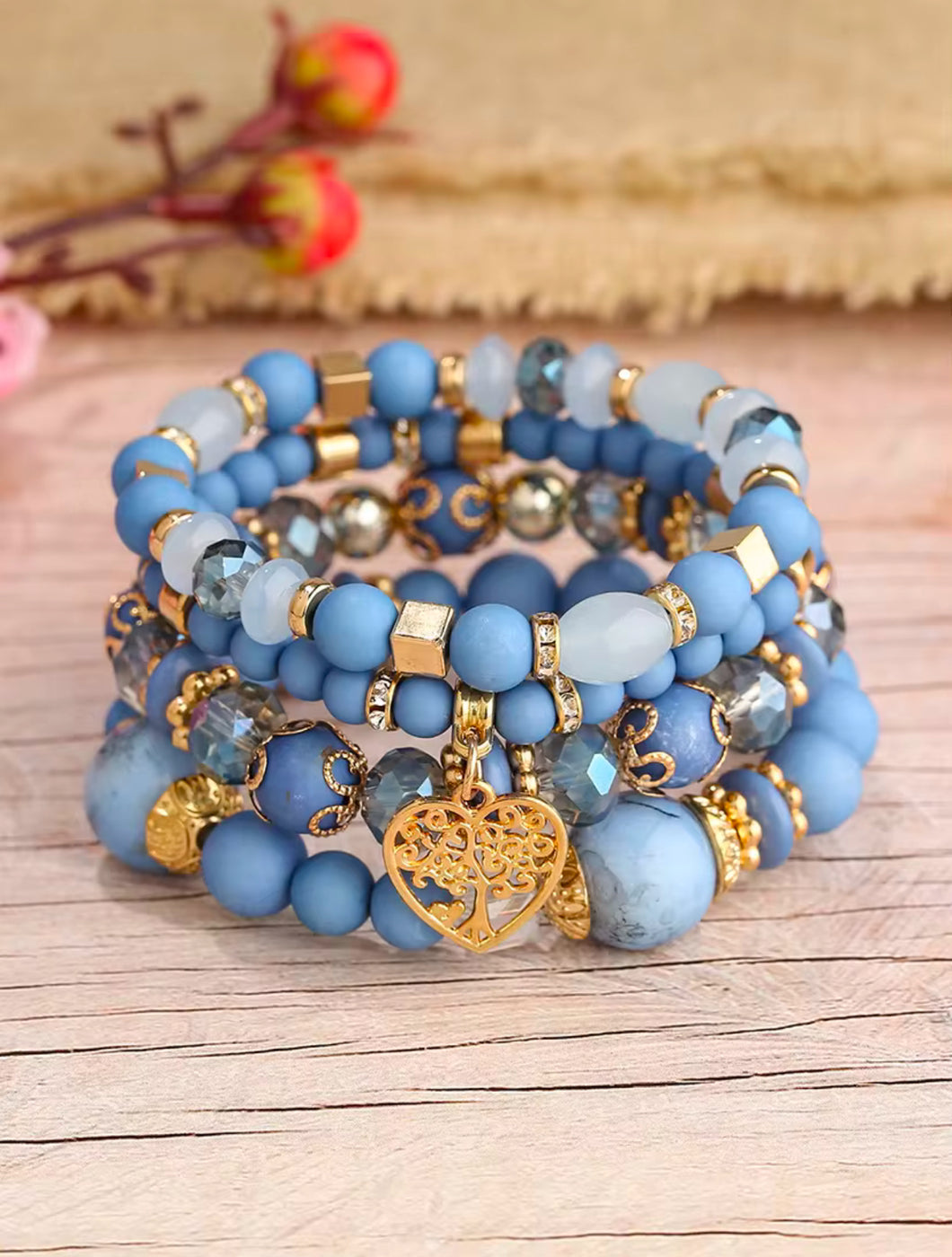 **JANUARY** Bracelet of the Month by Sammy B. - Periwinkle Twinkle