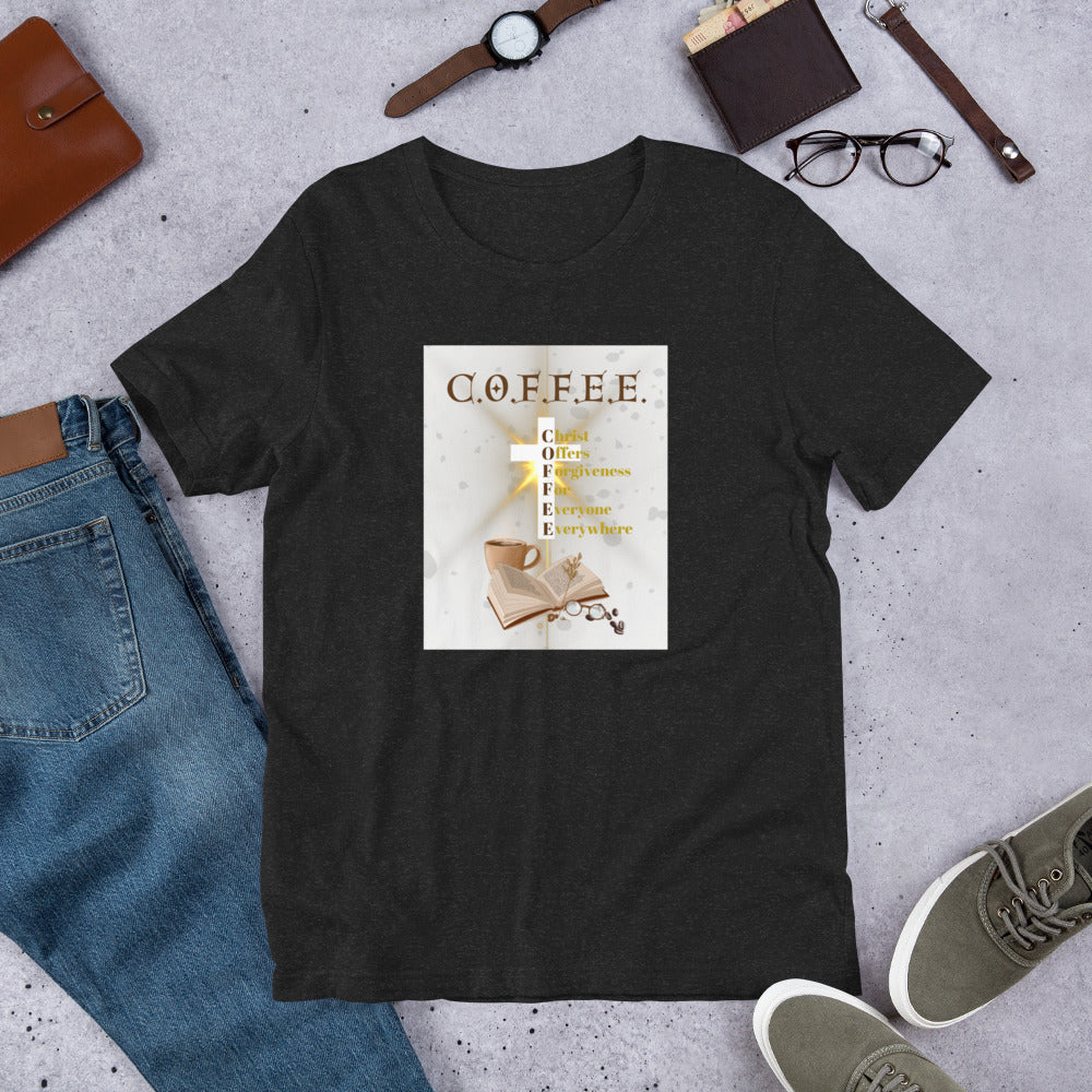 Coffee & Christ Unisex t-shirt