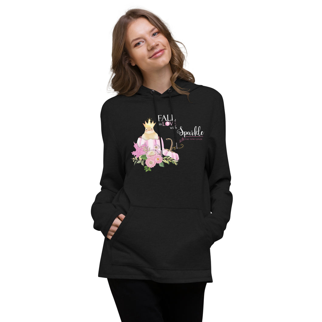 Fall in Love with Sparkle Long Sleeve Hoodie
